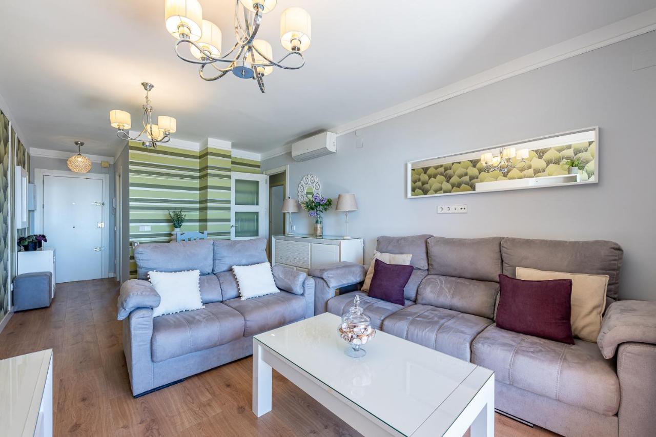 797 Holiday Rentals - Amplio Piso Con Terraza En Primera Linea De Playa 托雷莫利诺斯 外观 照片
