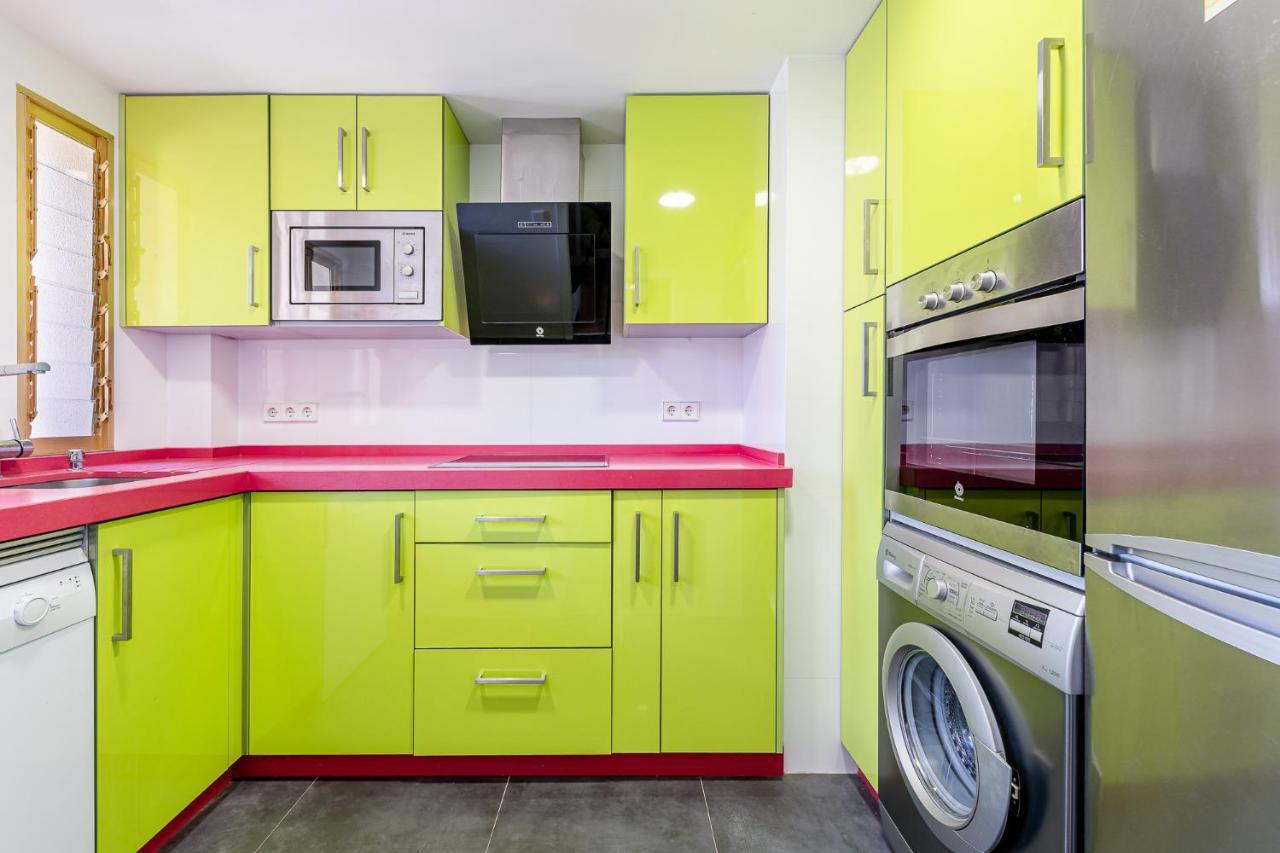 797 Holiday Rentals - Amplio Piso Con Terraza En Primera Linea De Playa 托雷莫利诺斯 外观 照片